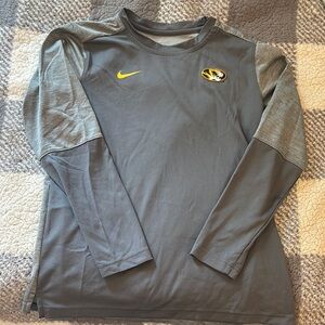 Nike Long Sleeve Dri-Fit Shirt - Mizzou